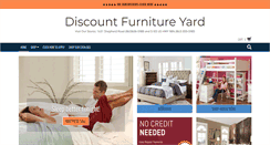 Desktop Screenshot of discountfurnitureyard.com